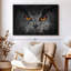 "Impression sur toile chouette gris envoûtant"-101456837