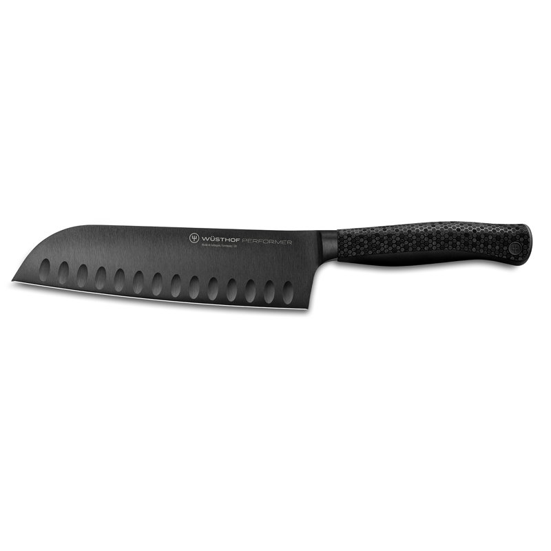 Performer 6.69" Hollow Edge Santoku Knife