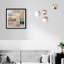Minimalist Mesh Shadowbox Abstract Print by Oliver Gal, Black Frame, 12 x 12-342921715-342921720