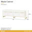 Palm Gate Media Cabinet - Cloud White