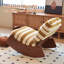 Chaise de lecture rembourrée de haute qualité, structure en bois massif, parfaite pour plusieurs environnements-1688273871