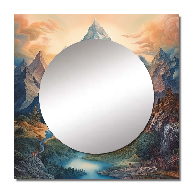 Mystical Glorious Mountain, 36 po x 36 po
