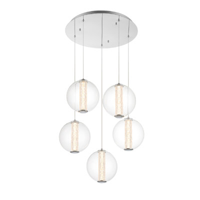 Atomo 5 Light Pendant in