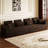 Boneless L Shape Modular Sectional Sofa, Compressed Sectional Sofa Modern Minimalist Style Corduroy Couch,Unfold Into A Bed, Bedroom, Comfy Compressed Sofa Couch Space-Efficient Design-7151129