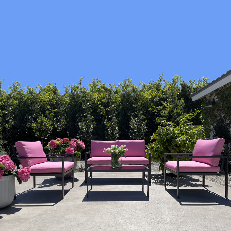 angelo: MAISON Collection Palm Grove en rose rétro