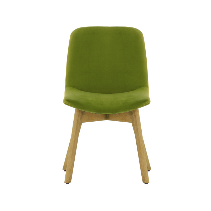 Jada 48cm H Velvet Upholstered Side Chair, Light Green