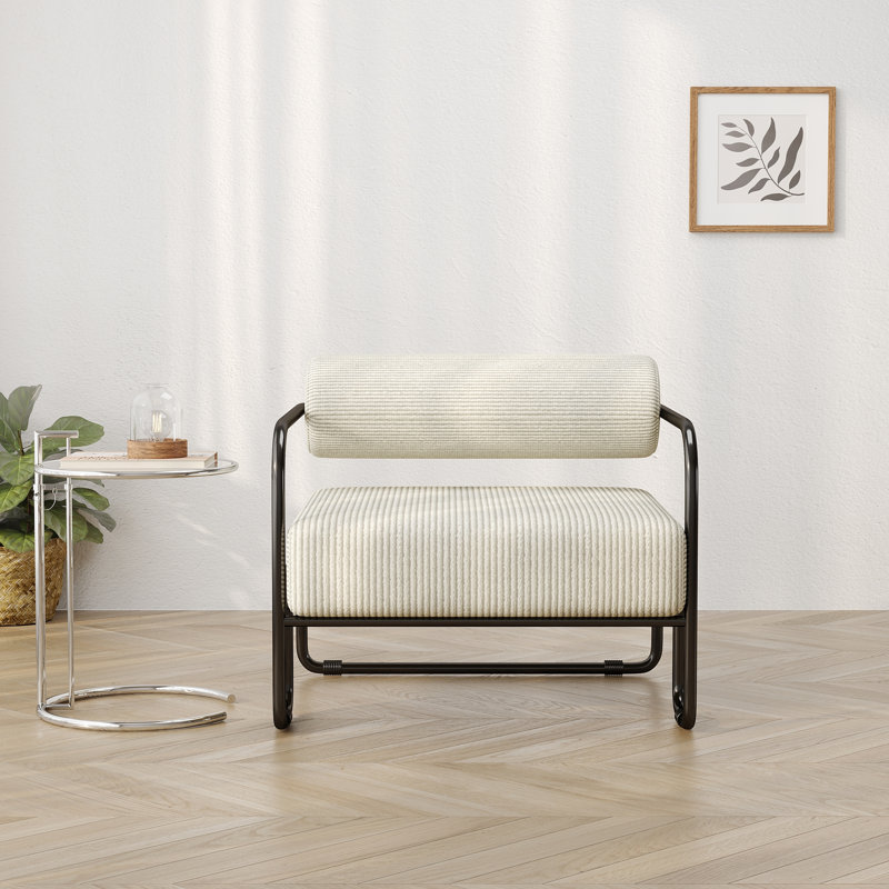 fauteuil individuel paresseux, Beige Corduroy