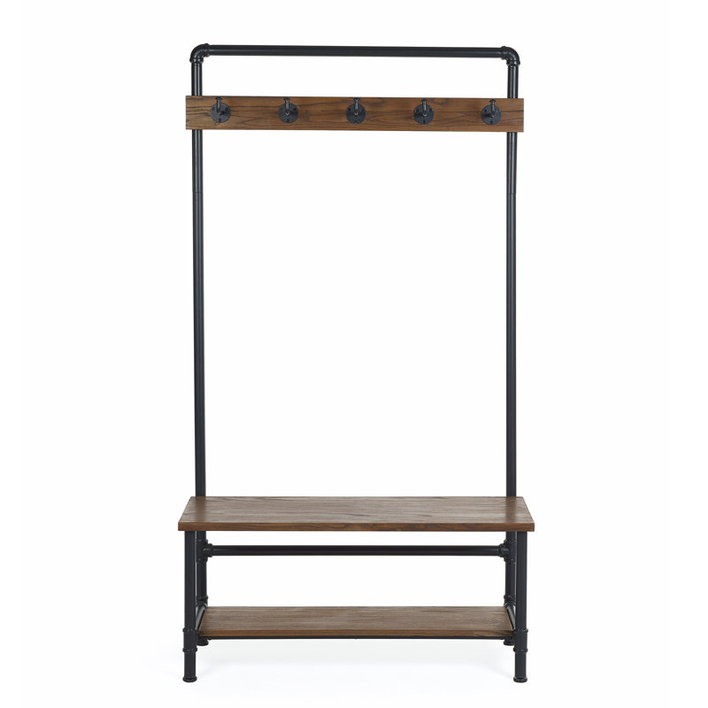 Andreiana Hall Tree 100cm Wide with Shoe Storage