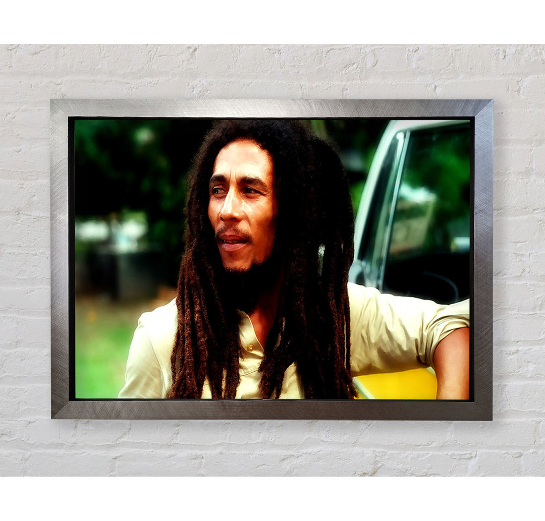 Bob Marley Chill - Einzelner Bilderrahmen Kunstdrucke