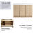 48 Inch Vanity, 48 bathroom vanity with top, 48 inch bathroom vanity, 48" Single Bathroom Vanity Set, 48'' Single Sink Vanity with 3 Doors and Resin Basin Sink