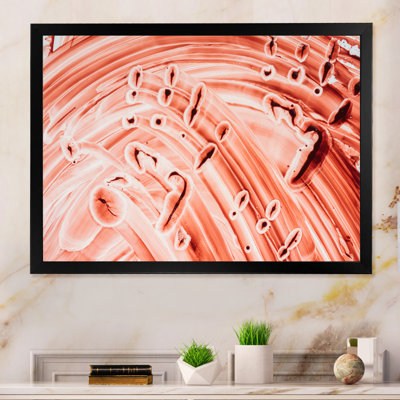 Smeared Blood III - Print on Canvas