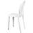 Resin Oval Back Victoria Chair, Armless Seat, 3 Chair Bundle by Chivari-106428041