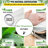 VEVOR Plastic Table Cover 78 x 42 Inch, 1.5 mm Thickness-94210348