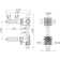 Universal 1/2" Thermostatic Rough-in Valve with Integrated Volume Control