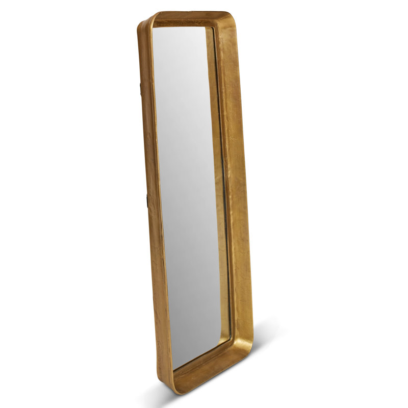 Miroir d'appoint Jonica, Laiton antique
