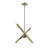 Marinke 4 - Light Dimmable Sputnik Modern Linear Chandelier-1408032466