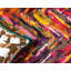 Tapis rose / mauve / rouge à motif de chevrons Shirey-1699811391