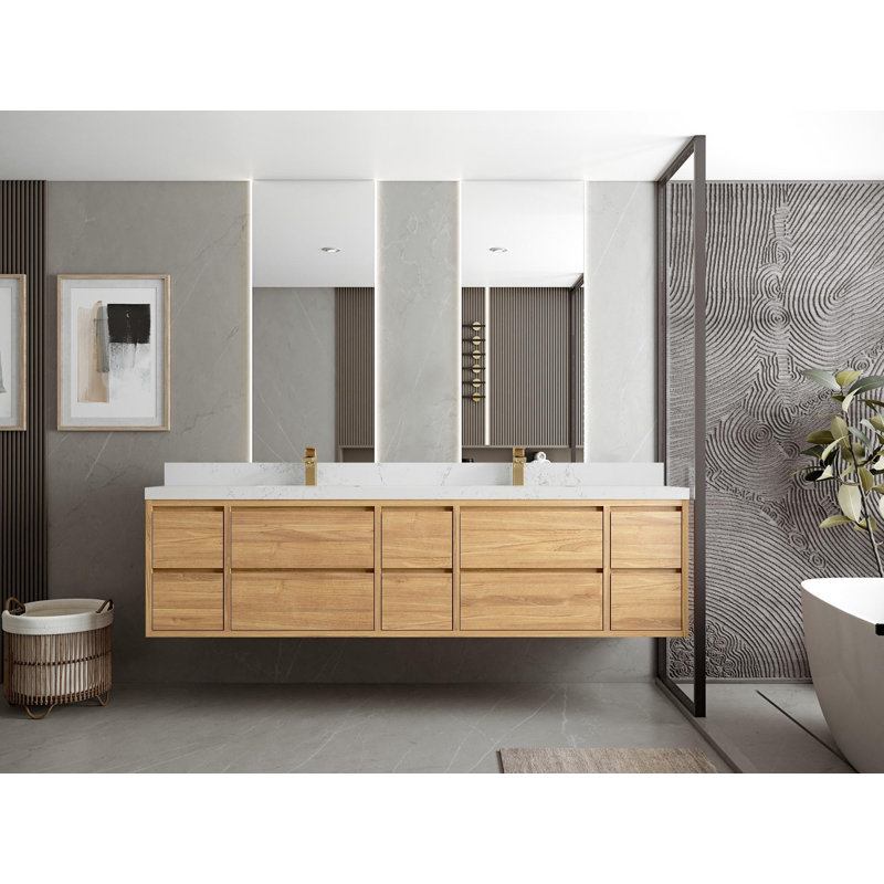 Ensemble de meuble-lavabo double 84 po Cadge, Empira