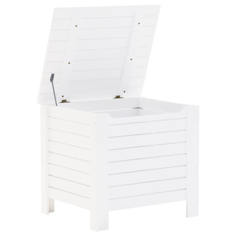 Camp Trunk / Footlocker, White