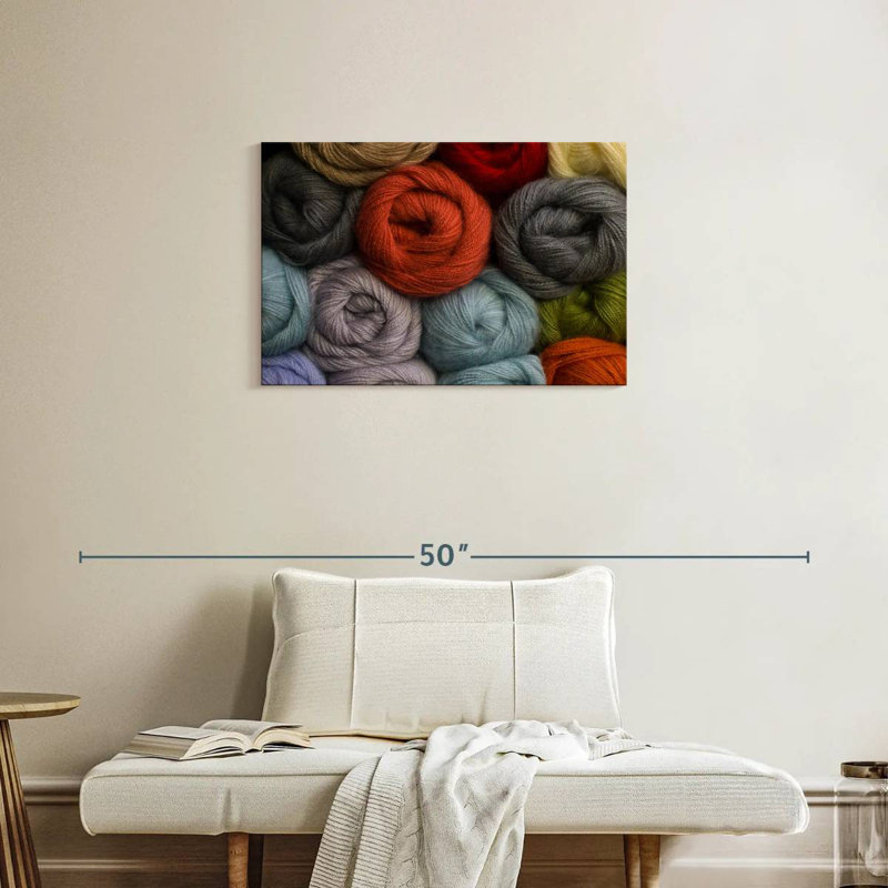 Senne Knitting Yarns, 20" H x 30" W