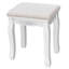 Ensemble de coiffeuse avec tabouret et miroir Konecczny-29206480