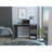 Computer Desk with 1-Drawer and 2-Open Storage Shelves, Smokey Oak-1459704225