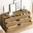 Fluted 6-Drawer Double Dresser For Bedroom, 55.1" Modern Chest Of Drawers With Deep Drawers, Curved Profile Design, Wood Drawer Organizer For Living Room, Hallway, Nursery, Hallway Closet-1520063236