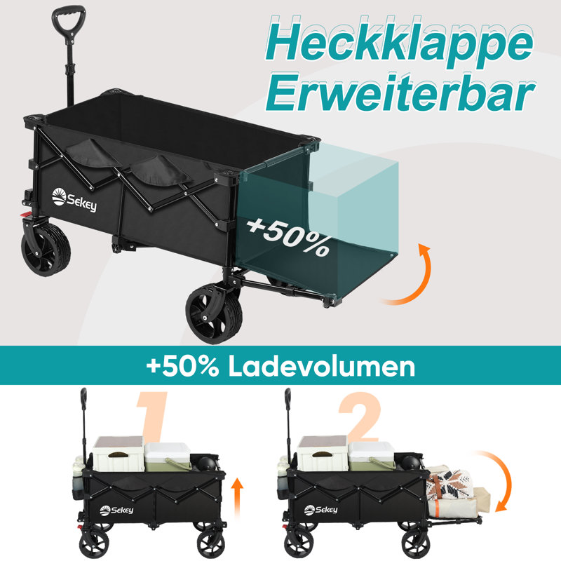 Hand cart, Black