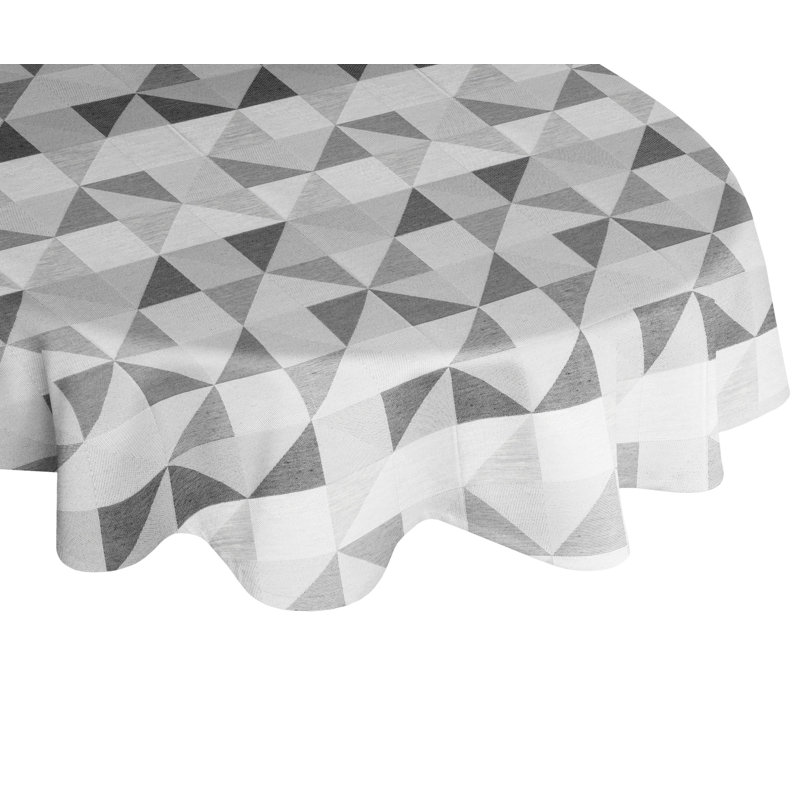 Gareth Tablecloth, Grey/Light grey