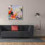  «Abstract Forms» par Joan Curtis, art mural sur toile, 37 po x 37 po-967926093