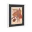 Oliver Gal Shapes in Copper Abstract - Luxury Black Mat Framed Shadowbox Art-88897785-88897789