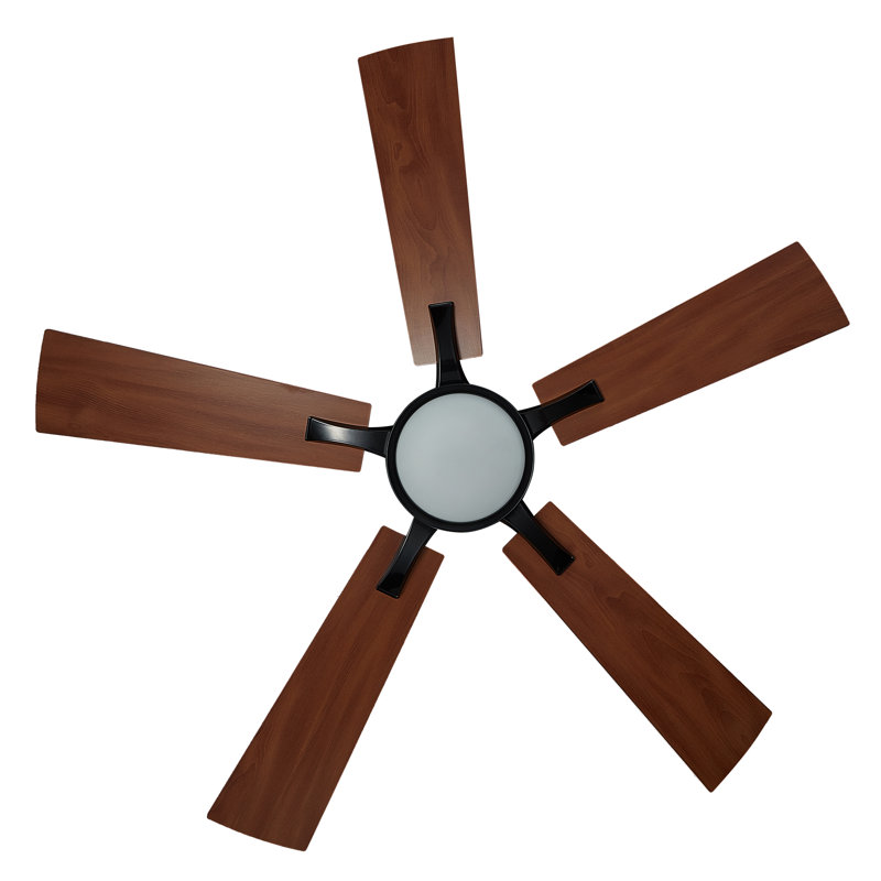 Marshalltown 56'' Smart Ceiling Fan With Wall Control, Light Kit Included,Works With Google Assistant And Amazon Alexa,Siri Shortcut.
