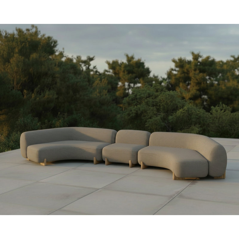 Milos Sectionoal Set, Terra Fabric