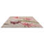 Floral Area Rug in Burgundy/Green/Brown-105955091