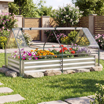 Lit de jardin surélevé H 37 po x l 72 po Pachton