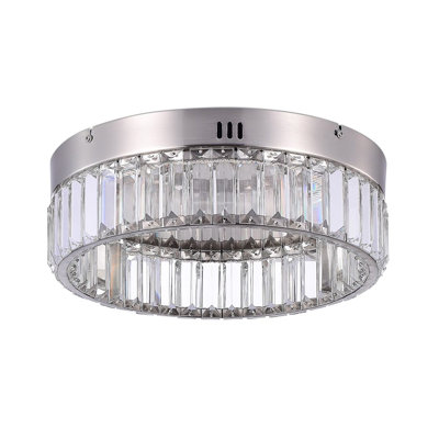 Crystal LED Flush Mount