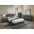 Bedroom Furniture Contemporary Look Grey Color Nightstand Drawers Bed Side Table Plywood-772712949