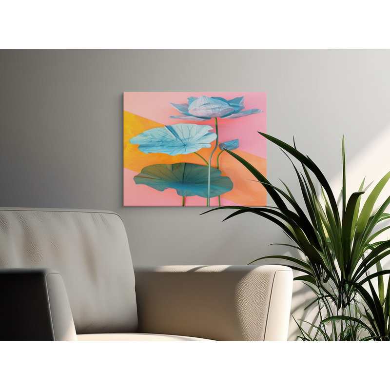Powe Wrapped Canvas Print Set, 16x12