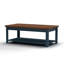 Table de chevet 14 pouces Home Nantucket, sans assemblage, whisky denim