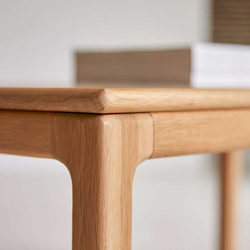 Arto Solid Wood Coffee Table, Natural wood