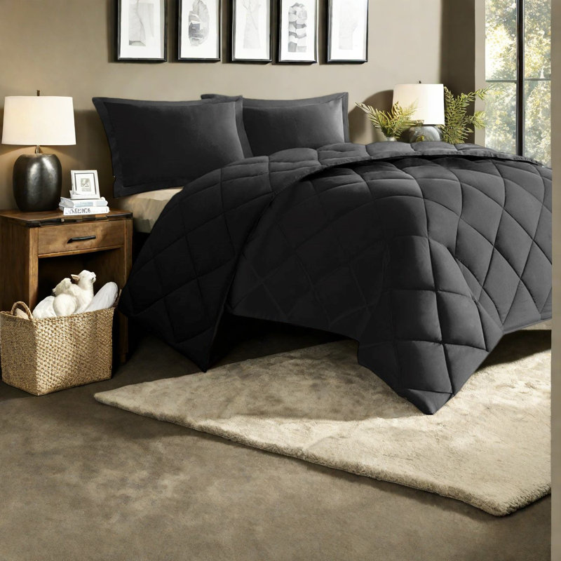Scotchgard King Polyester Bedding Sets, Reversible Modern Home Comfort