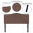 Ciriaca Arched Button Tufted Upholstered Headboard-1636055505-1636055532