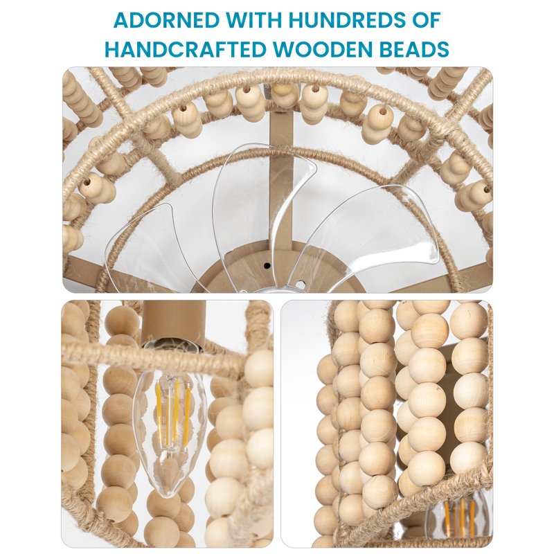 20 ensembles de ventilateur de plafond beige
