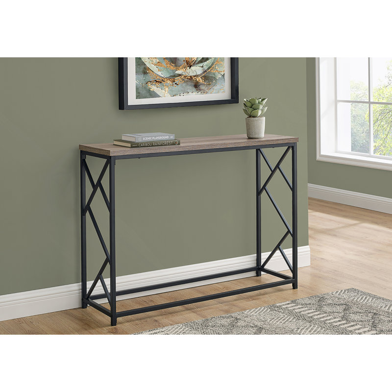Console polyvalente pour vestibule, côté canapé, idéale pour un intérieur contemporain et moderne avec des fonctionnalités pratiques