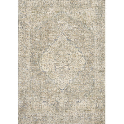 Tapis granit / bleu Elzira