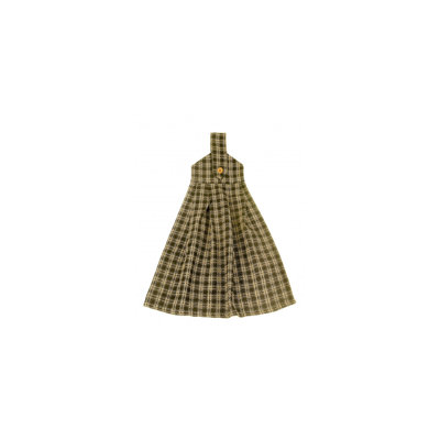 Cotton Waffle Tie Button Towel Kitchen Towel