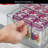 iDesign Stackable Kitchen Storage Drawer for Fridge, Pantry, Under-Sink, or Cabinet - Set of 2 - Clear