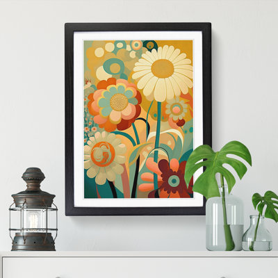 Bold Flowers - Single Picture Frame Print