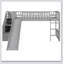 Stairway Loft Bed With Two Drawers And Slide-48176853