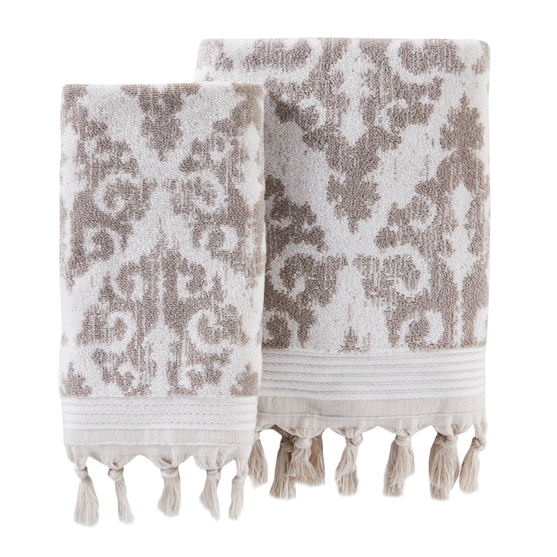 Matchett Cotton Plush Hand Towel, Taupe